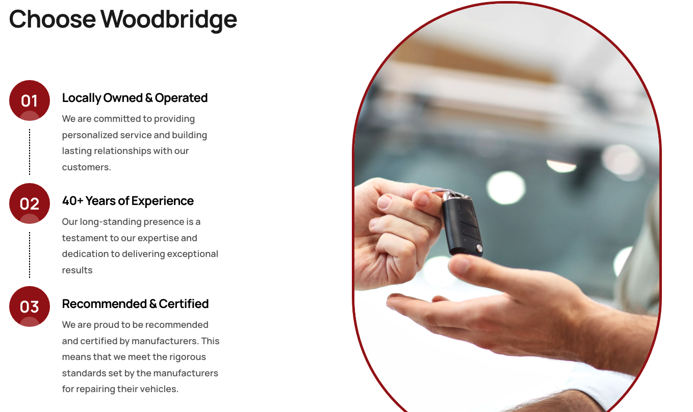 About Woodbridge Auto Body